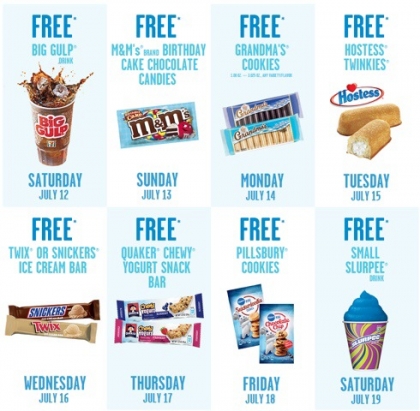 7/11 FREE Slurpee Day…I mean week?
