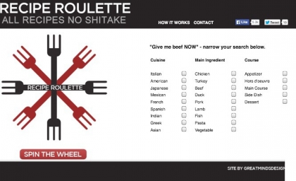 KICK START Sunday #2 – Recipe Roulette