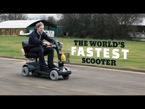 DIY Saturday #8 – How to build a 70MPH MOBILITY SCOOTER