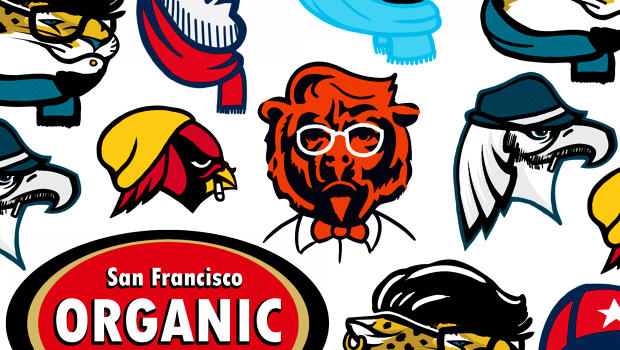 NFL Hipster Logos LOL!