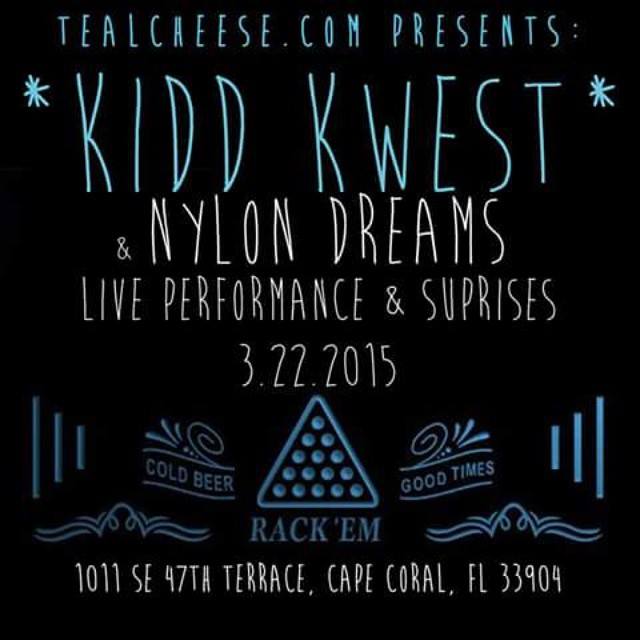 Teal Cheese Presents: Kidd Kwest LIVE Video @ Rack ‘Em Billiards 3/22/15