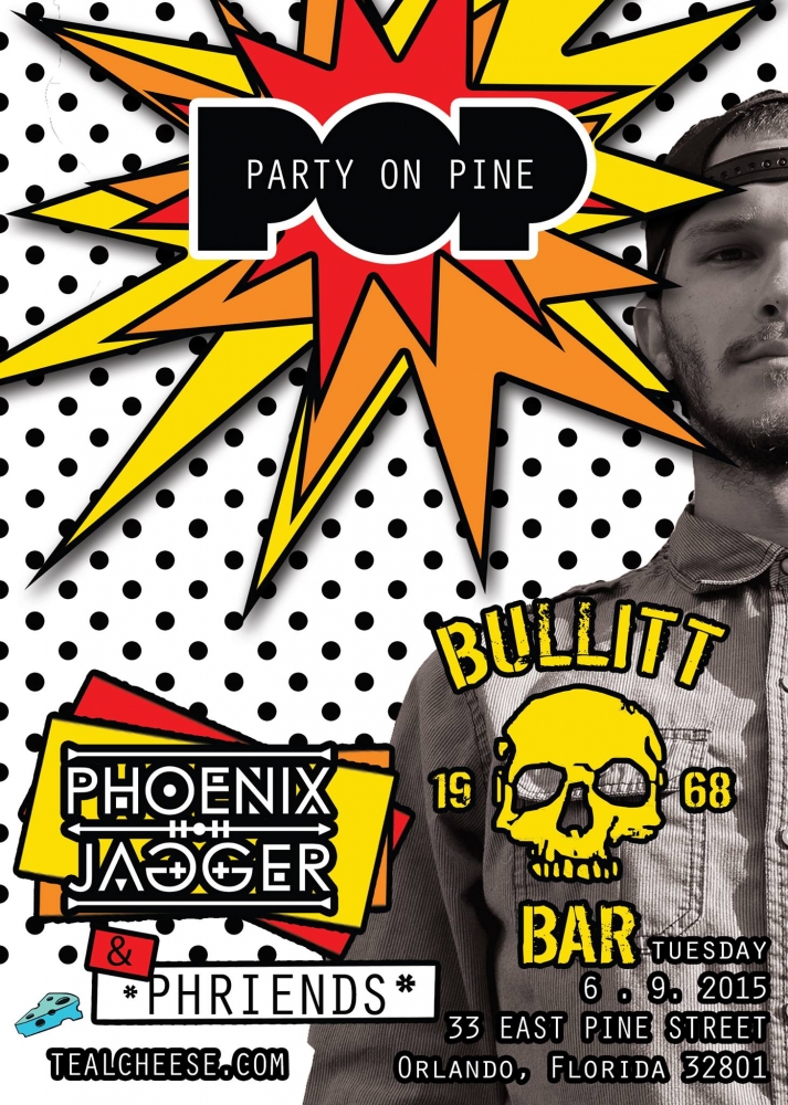 POP: Party On Pine @ Bullitt Bar Downtown Orlando 6.9.15