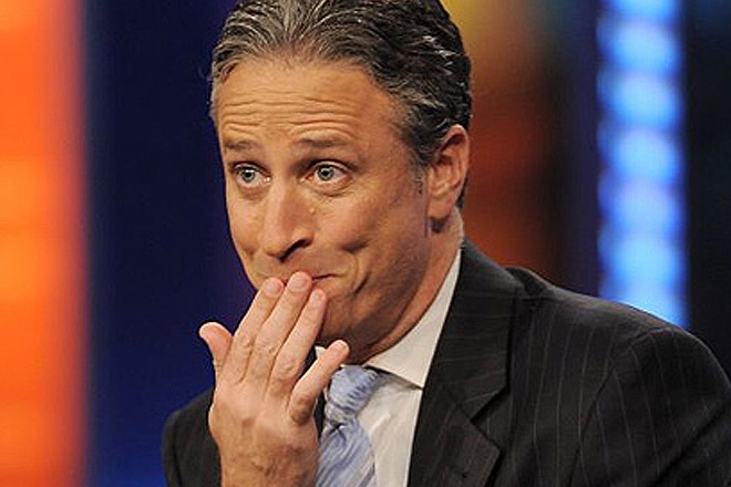 Jon Stewart “No jokes!” as he reflects on American racism and violence.