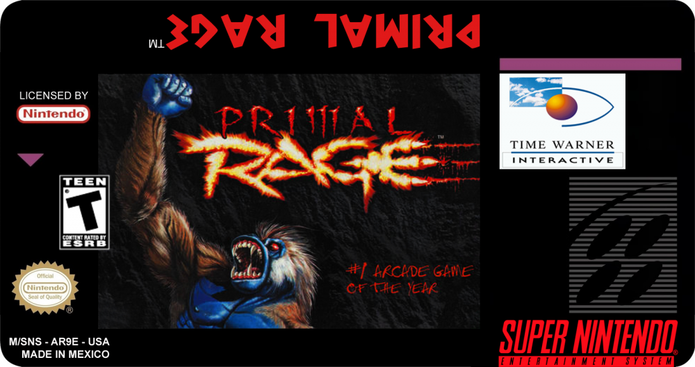 “Primal Rage” Retro Video Game Review (SNES Man)