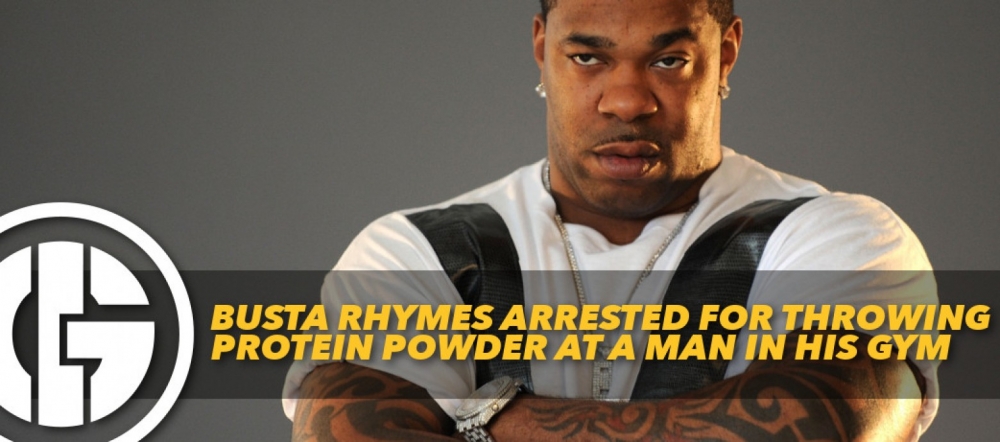 Busta Rhymes Arrested, Charged With Assault for Throwing Protein Drink in NYC Gym.