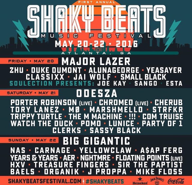 Shaky Beats Music Festival 2016
