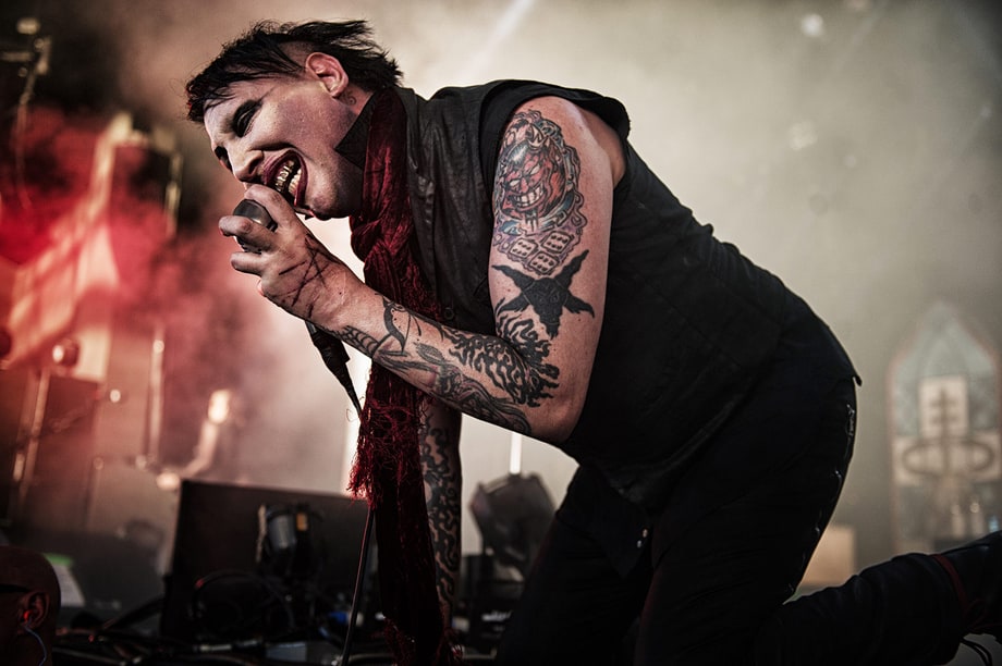 Marilyn Manson Injured by Stage Prop at New York City Concert